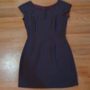 Linen brown tailored dress from rampage
